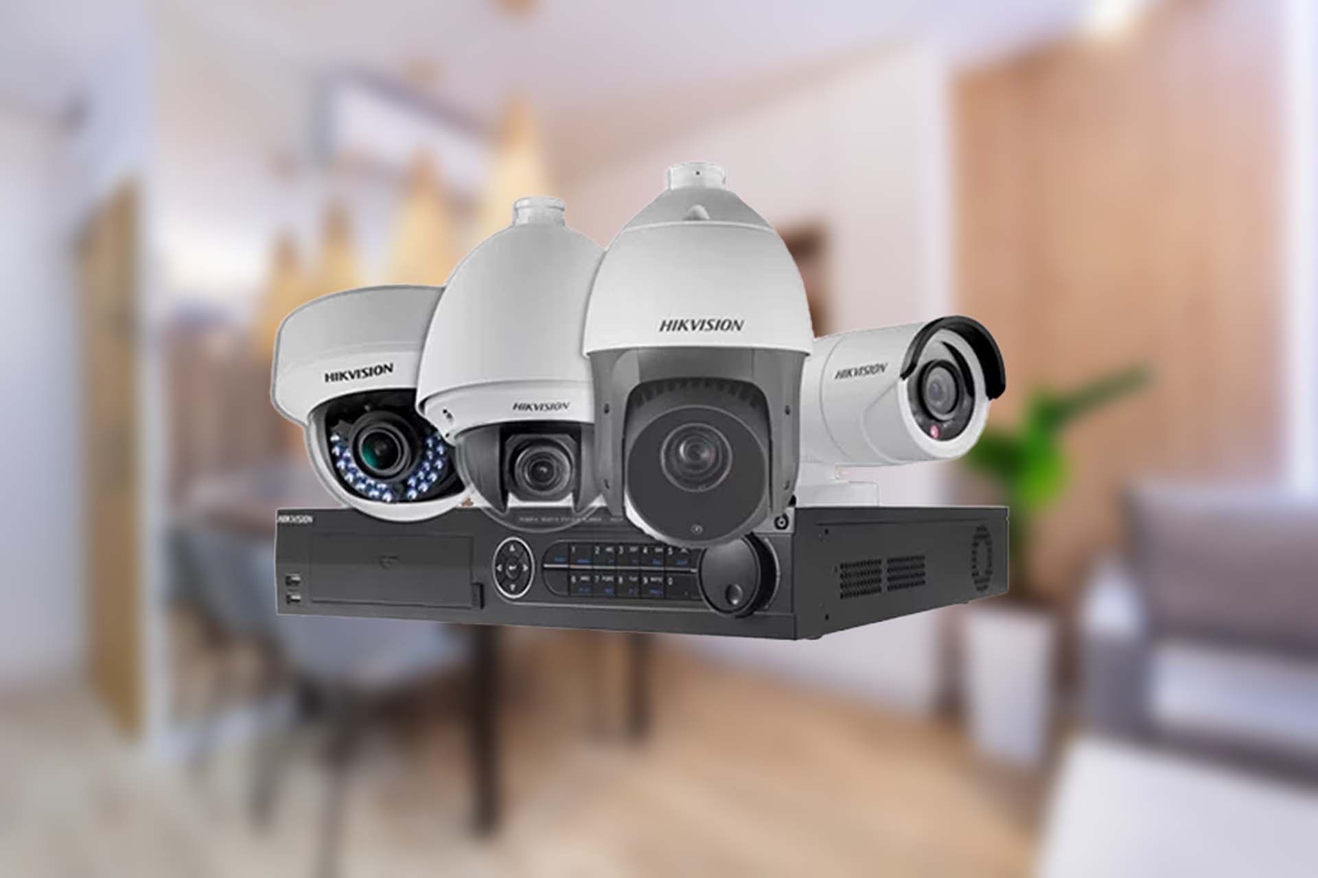 Professional CCTV camera installation by MES technicians in Oman